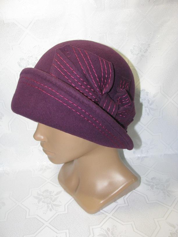Шляпа Ариал 399 фиолетовая