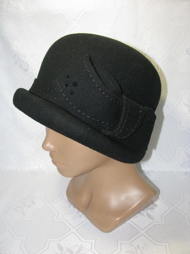 Шляпа Ариал 105 черная