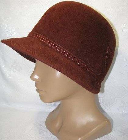 Шляпа Марго V-87Д коричневая