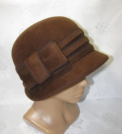 Шляпа Марго v-81 т.коричневая