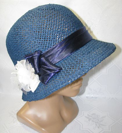 Шляпа Шарм 268 синяя