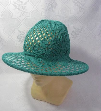 Шляпа Ева зелень