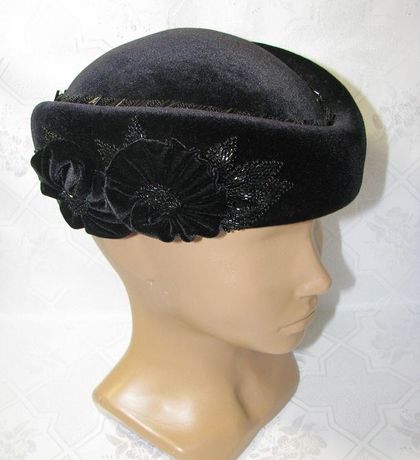 Шляпа БП Таблетка01 черная